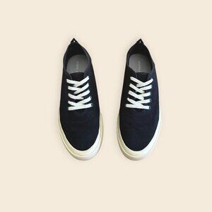Everlane, The Forever Sneaker, Black, Size 8